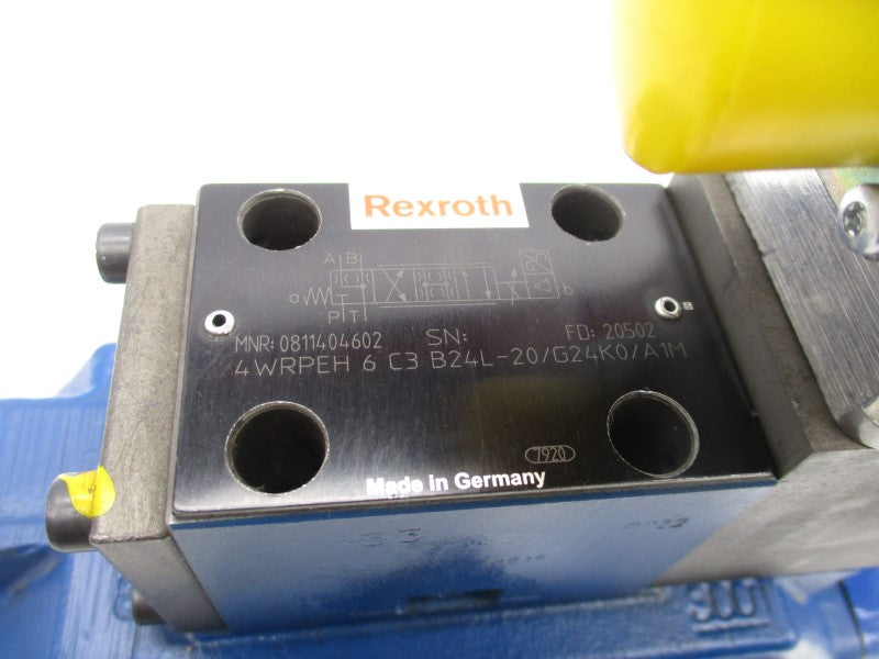 REXROTH 4WRLE27Q4-430M-30/G24ETK0/A1M 0811404438 24V 2.5A NSNP
