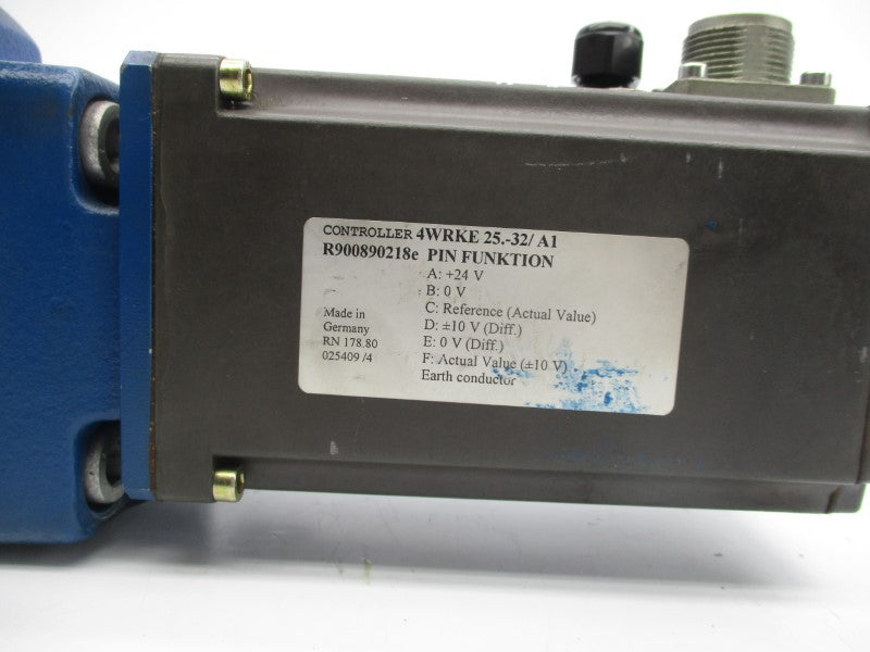 REXROTH 4WRKE25R5-350L-32/6EG24K31/A1D3M-622 R900709322 24V (AS PICTURED) UNMP