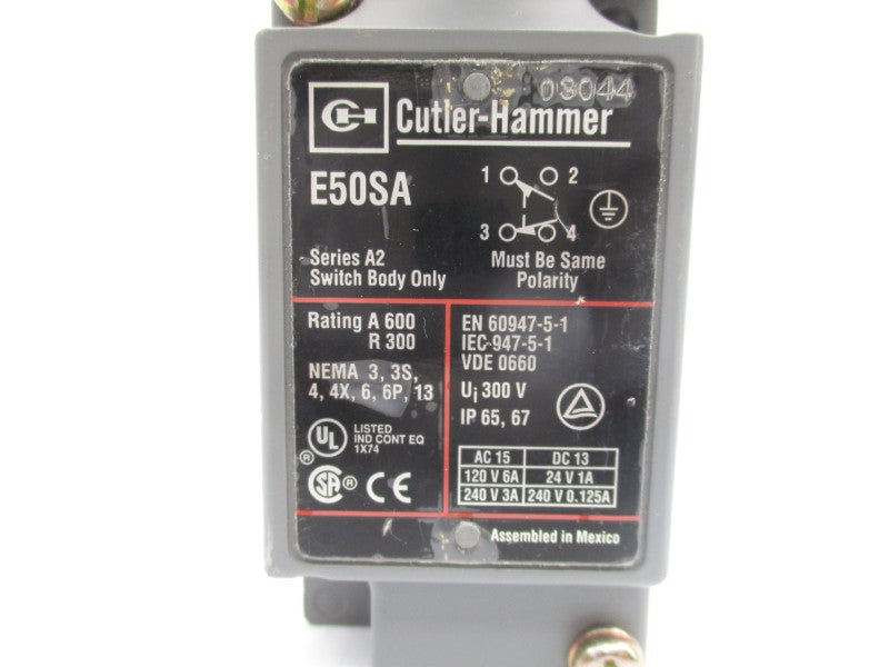 CUTLER HAMMER E50SA SER. A2 240V 3A NSNP