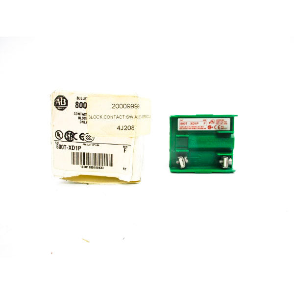 ALLEN BRADLEY 800T-XD1P SER. F 600VAC (WH) NSMP
