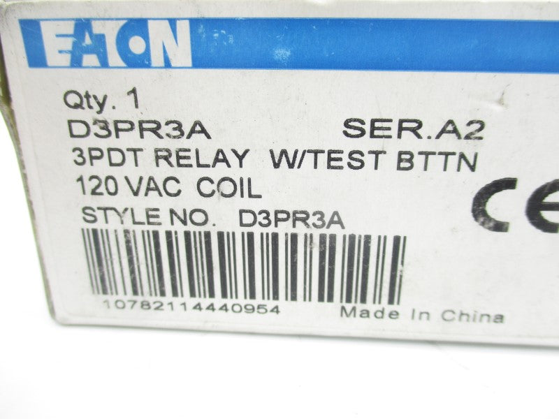 EATON D3PR3A SER. A2 120VAC 10A NSMP