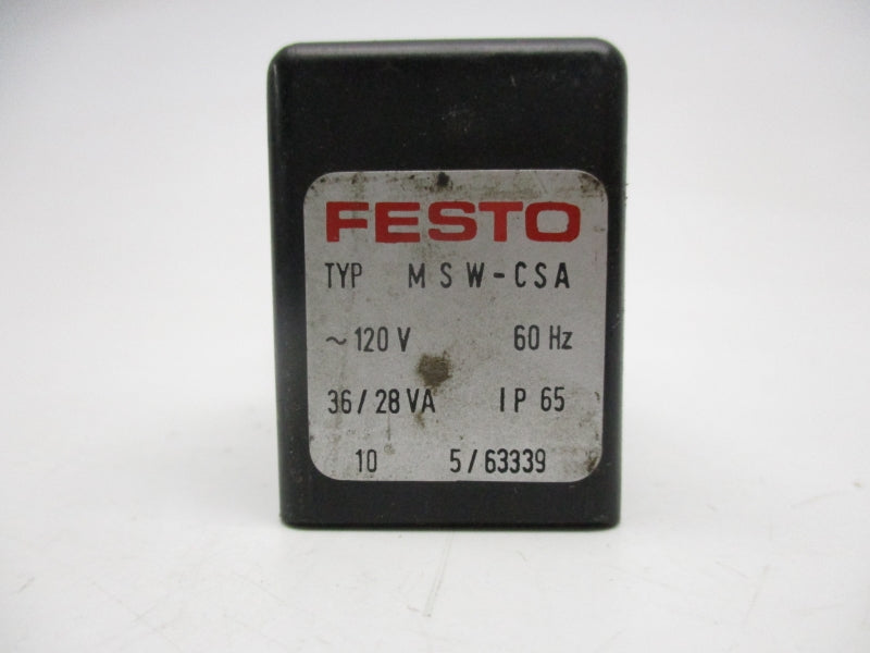FESTO MSW-CSA 120V UNMP