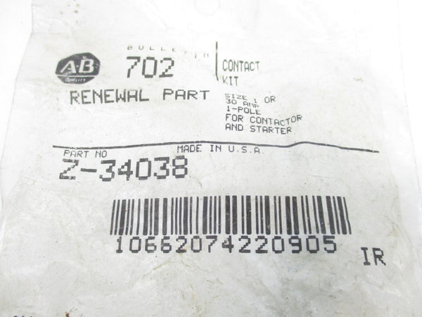 ALLEN BRADLEY Z-34038 30A NSMP