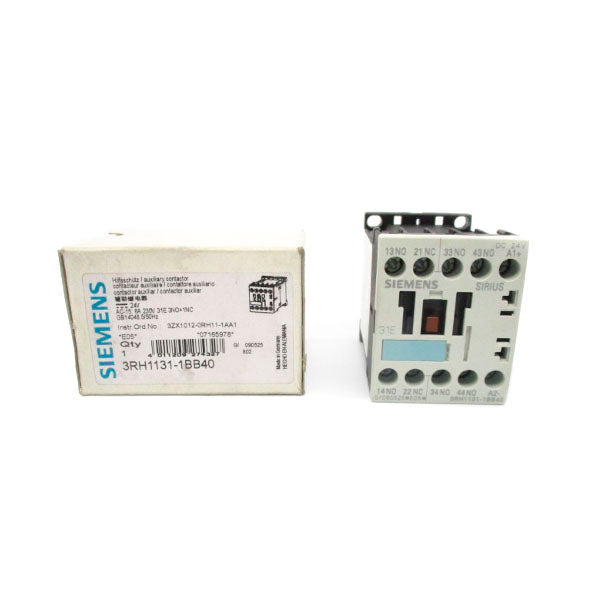 SIEMENS 3RH1131-1BB40 240VAC NSMP