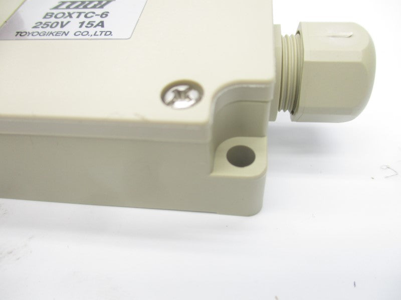 TOYOGIKEN BOXTC-6 250V 15A NSMP