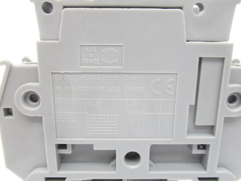 ENTRELEC MB10/22S 600V NSNP