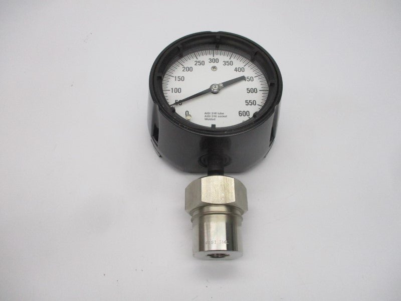 ASHCROFT 45-1279-88-02L-600# 0-600PSI NSMP