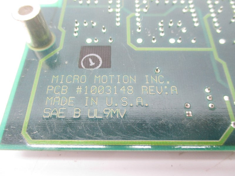 MICRO MOTION 1003148 REV. A NSNP