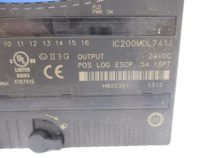 GENERAL ELECTRIC IC200MDL741J 24VDC 5A UNMP