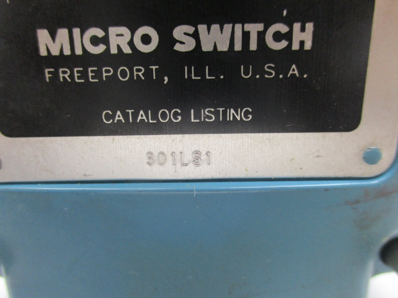 MICRO SWITCH 301LS1 600VAC 10A NSNP