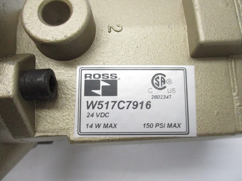 ROSS 2773B7001W 24VDC 150PSI NSMP