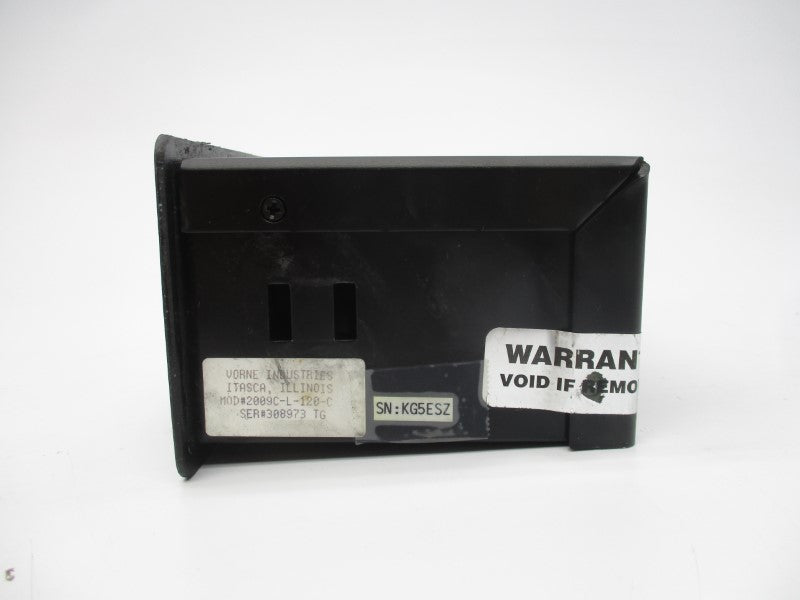 VORNE INDUSTRIES 2009C-L-120-C 120VAC UNMP