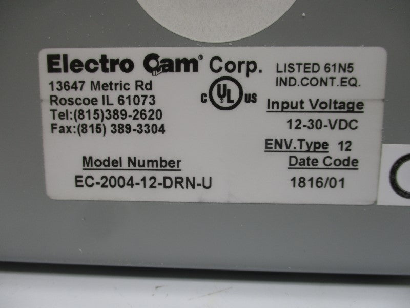 ELECTRO CAM EC-2004-12-DRN-U 12-30VDC NSMP