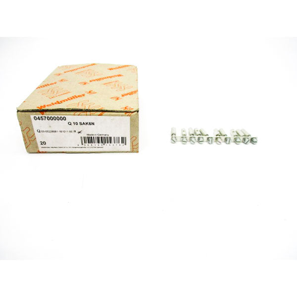WEIDMULLER 0457000000 Q10SAK6N (PKG OF 20) NSMP