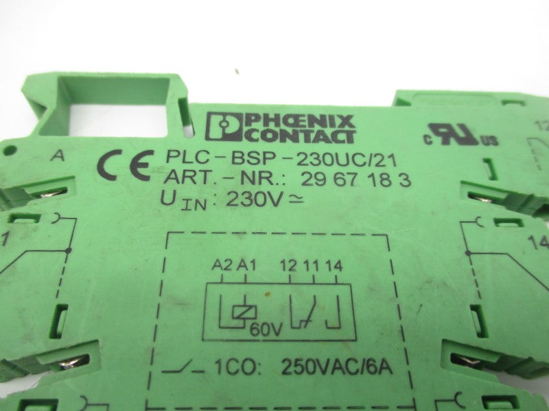 PHOENIX CONTACT PLC-BSP-230UC/21 2967183 230V UNMP
