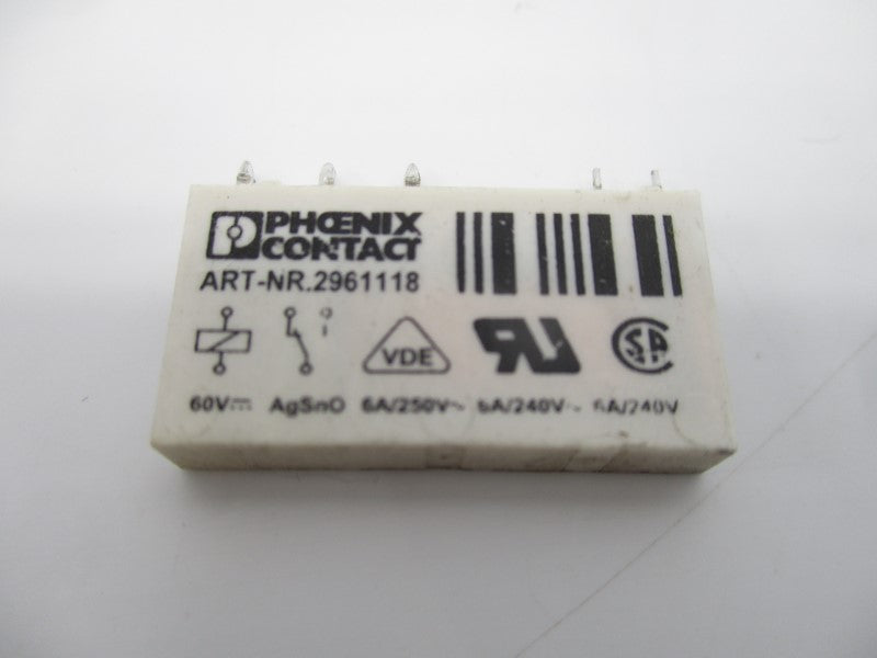 PHOENIX CONTACT 2961118 250V 6A UNMP