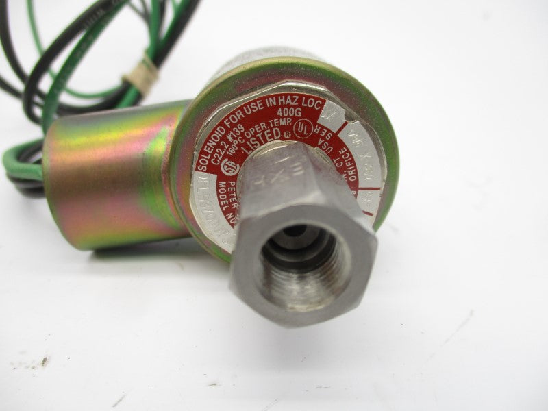 PETER PAUL ELECTRONICS OEL53Z0007JCCM 24VDC 120PSI NSNP