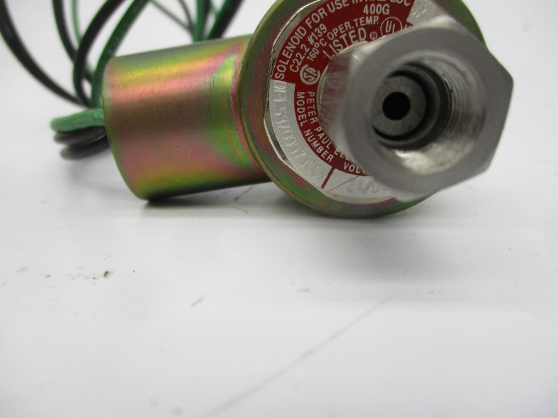 PETER PAUL ELECTRONICS OEL53Z0007JCCM 24VDC 120PSI NSNP
