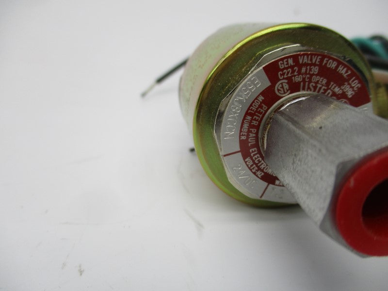 PETER PAUL ELECTRONICS E55KJ8XCCM 24VDC 25PSI NSNP
