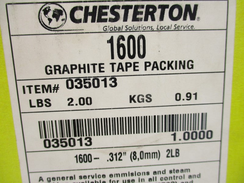 CHESTERTON 035013 1600-.312 NSMP