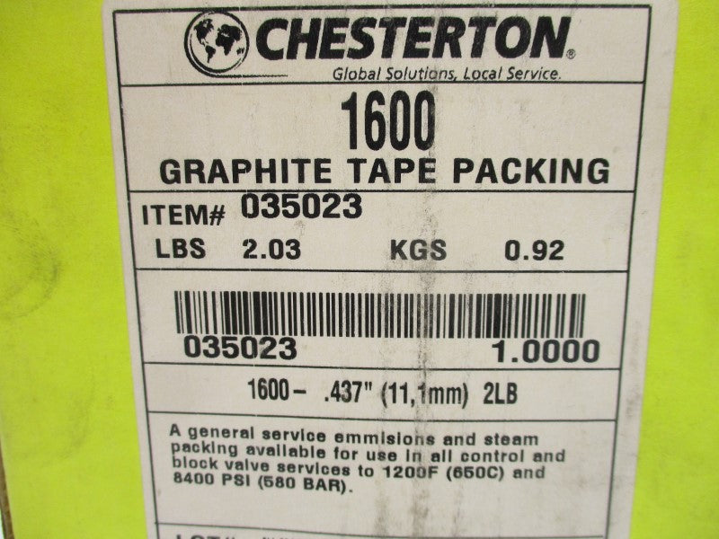 CHESTERTON 035023 1600-.437 NSMP