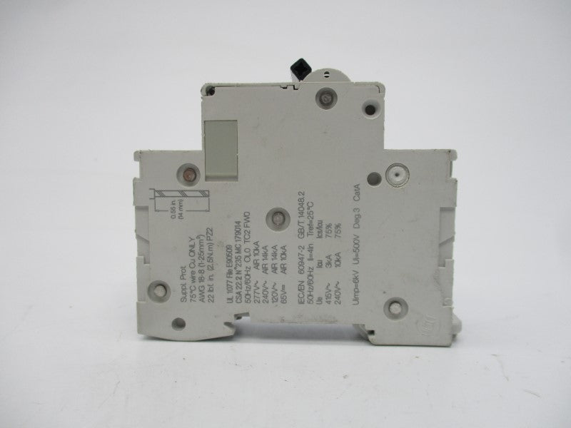 SCHNEIDER ELECTRIC M9F21102 277V 2A UNMP