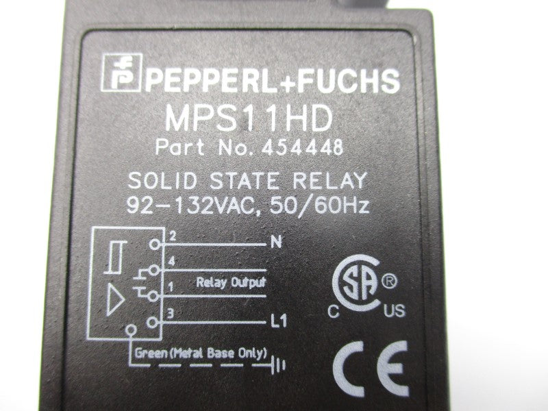 PEPPERL+FUCHS MPS11HD 454448 92-132VAC UNMP
