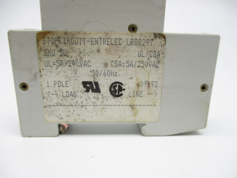STOPCIRCUIT GMU5U 250VAC 5A UNMP
