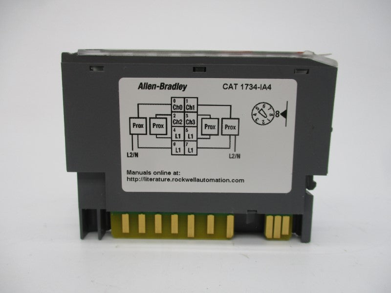 ALLEN BRADLEY 1734-IA4 SER. C F/W 3.022 120VAC UNMP