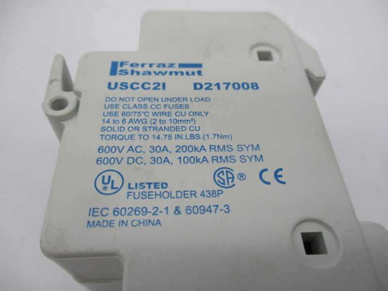 FERRAZ SHAWMUT USCC2I D217008 600V 30A UNMP