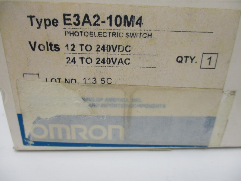 OMRON E3A2-10M4 12-240VDC NSMP