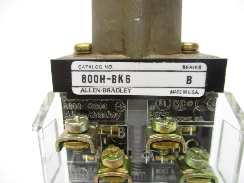 INDUSTRIAL SPARE PART 800H-BK6 SER. B NSNP