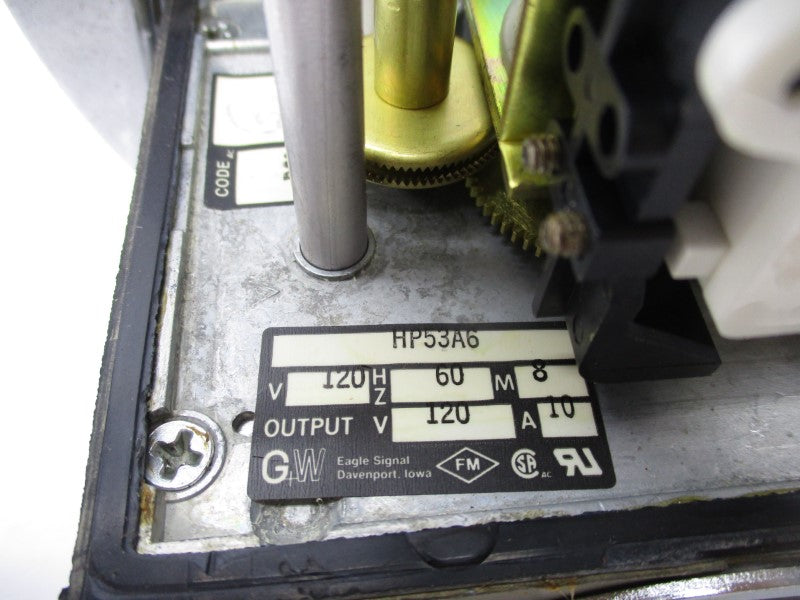 EAGLE SIGNAL HP53A6 120V 10A 0-5M NSNP