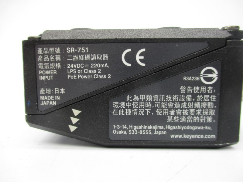 KEYENCE SR-751 24VDC UNMP