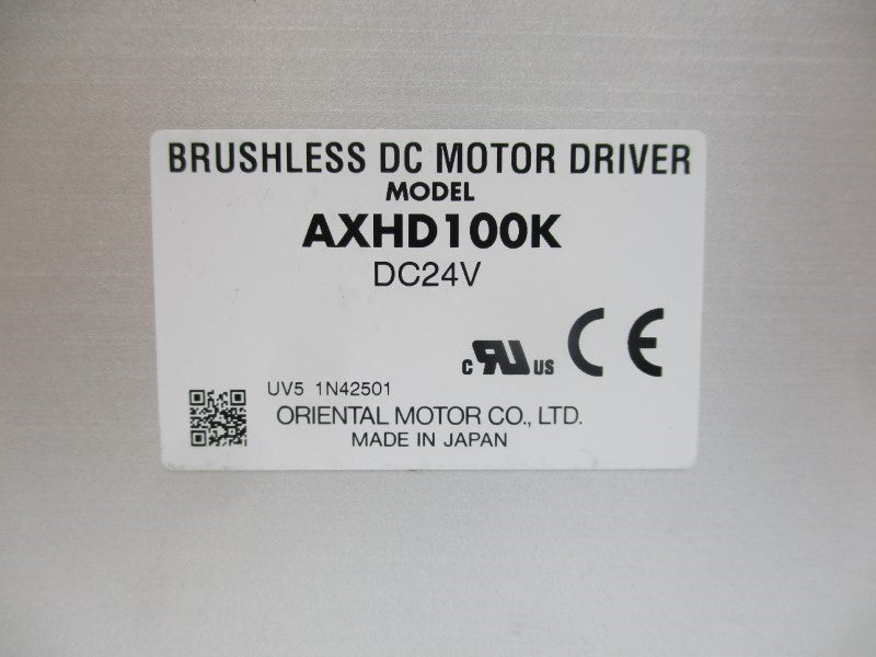 ORIENTAL MOTOR AXHD100K 24VDC NSMP