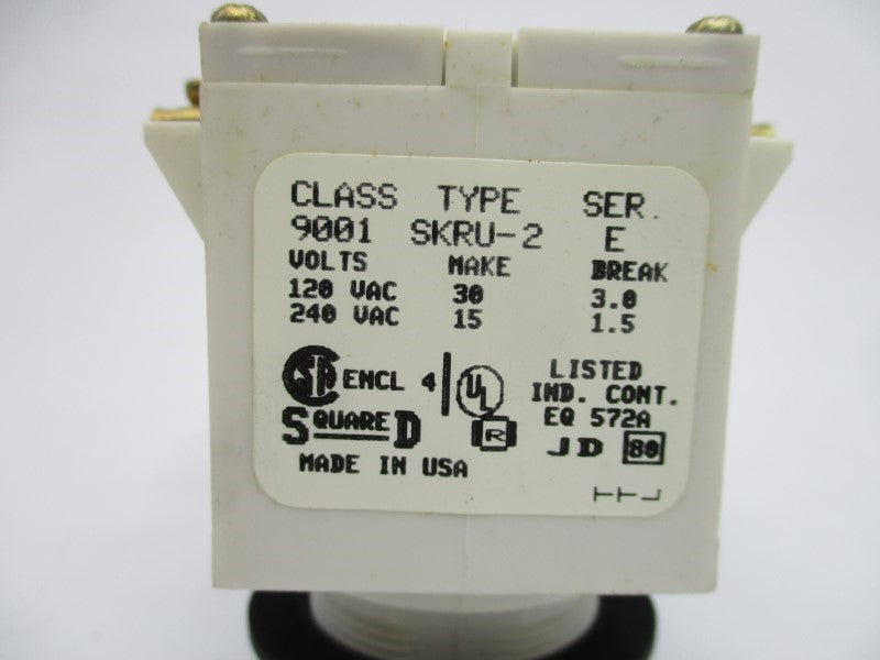 SQUARE D 9001SKRU-2 SER. E 240VAC 15A NSMP