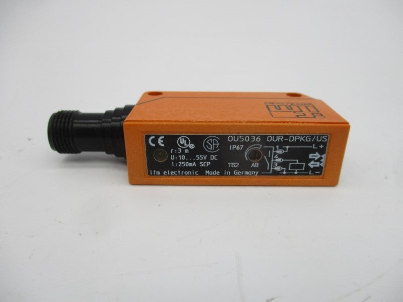 IFM EFECTOR OU5036 OUR-DPKG/US-100-DPS 10-55VDC NSMP