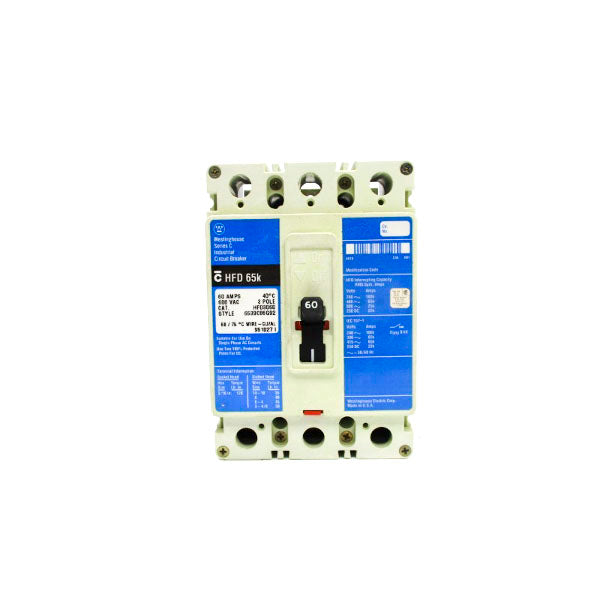WESTINGHOUSE HFD3060 600VAC 60A (BLUE) UNMP