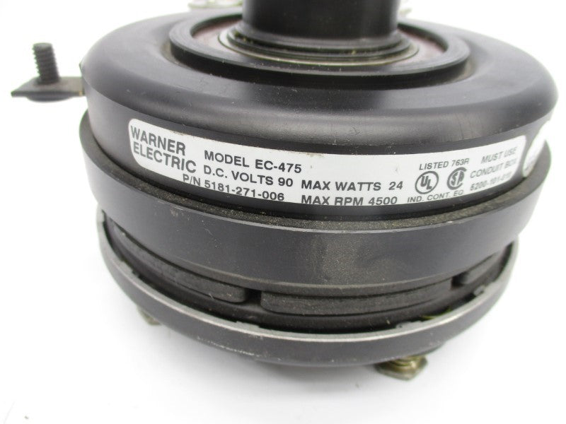 WARNER ELECTRIC 5181-271-006 EC-475 90VDC NSNP