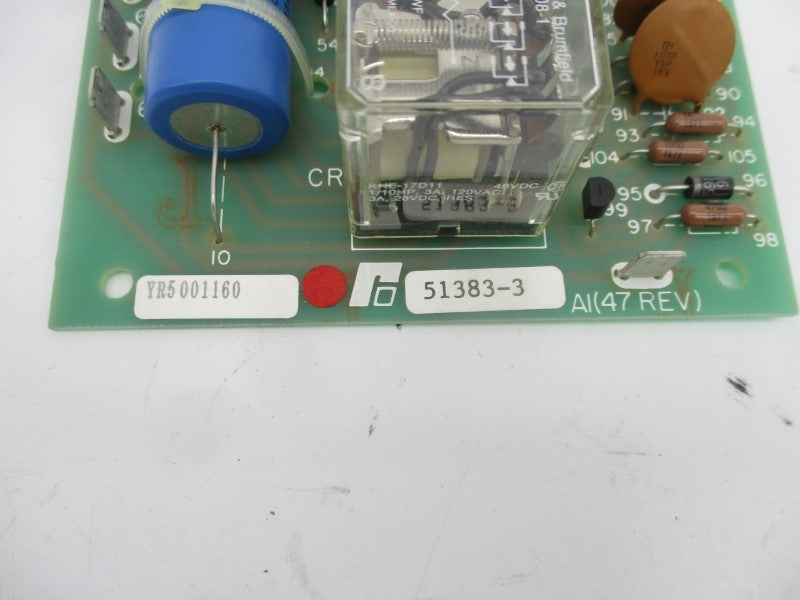 RELIANCE ELECTRIC 51383-3 REV. 47 UNMP