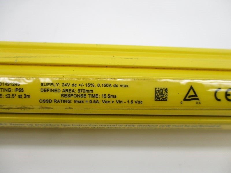 BANNER ENGINEERING SLPR25-970P8 24VDC 0.15A UNMP