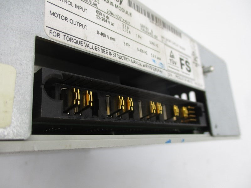 ALLEN BRADLEY 2094-BMP5-S SER. B F/W 1.111 650VDC 2.7A UNMP