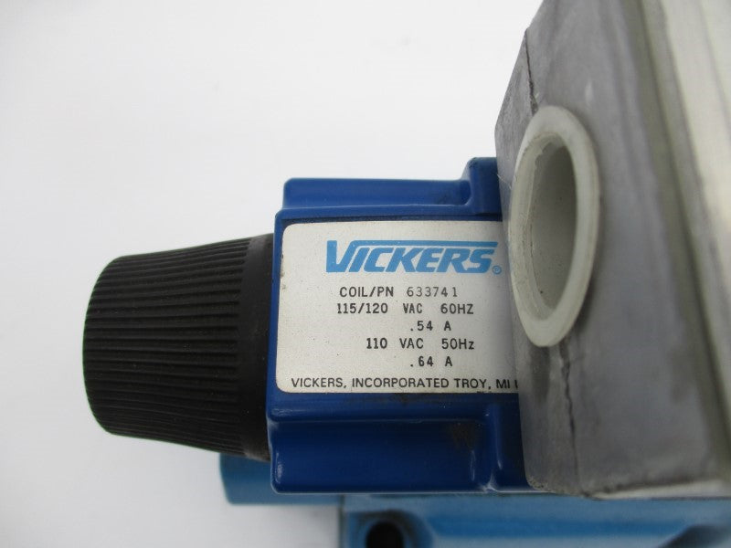 VICKERS DG5S4048CRMWB50 110/115/120VAC .54/.64A 3000PSI NSNP