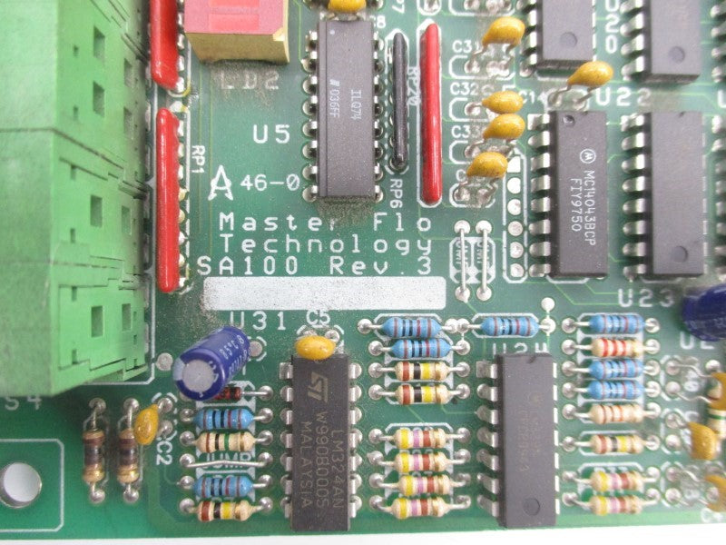 MASTERFLO TECHNOLOGY SA100 REV. 3 24VDC UNMP