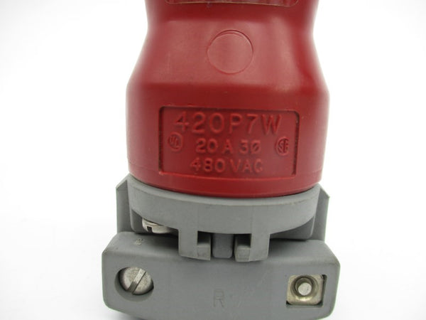 HUBBELL 420P7W 480VAC 20A NSNP