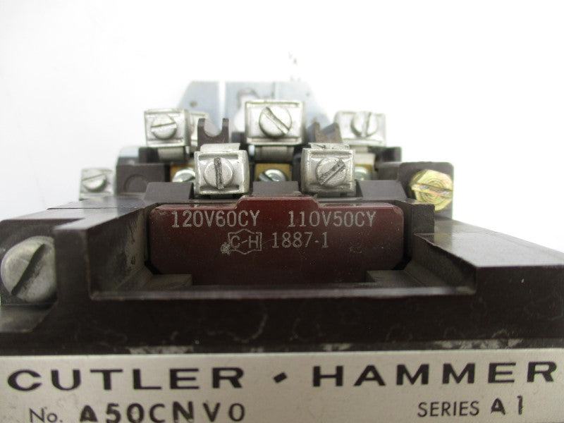 CUTLER HAMMER A50CNVO SER. A1 110/120V 27A (AS PICTURED) UNMP