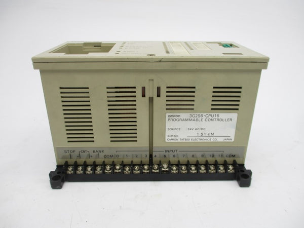 OMRON 3G2S6-CPU15 24VAC/DC (AS PICTURED) UNMP
