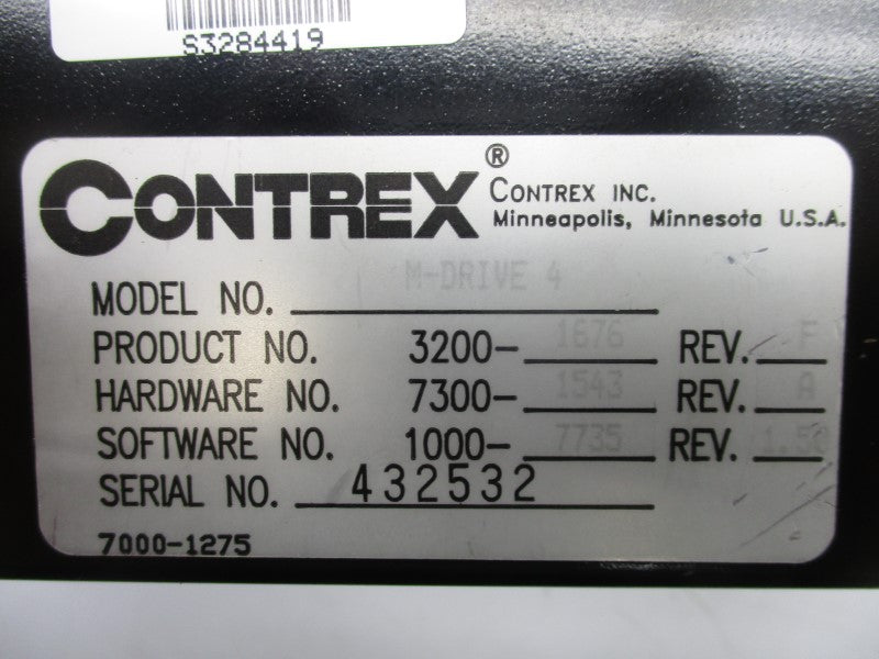 CONTREX 3200-1676 REV. F M-DRIVE4 UNMP