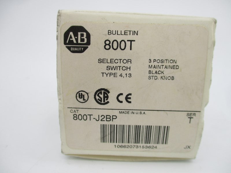 ALLEN BRADLEY 800T-J2BP SER. T (WH) NSMP