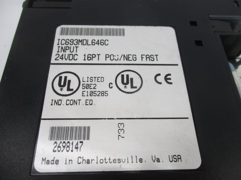 FANUC IC693MDL646C 24VDC UNMP